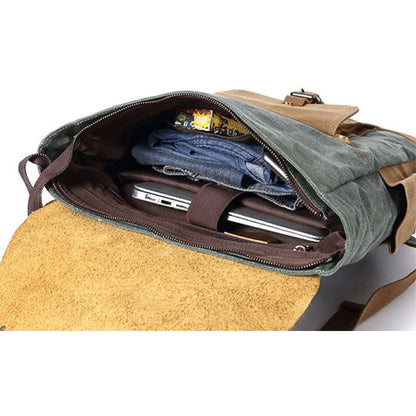 Tom Hollinger |  Canvas Rucksack im Vintage-Stil für Herren