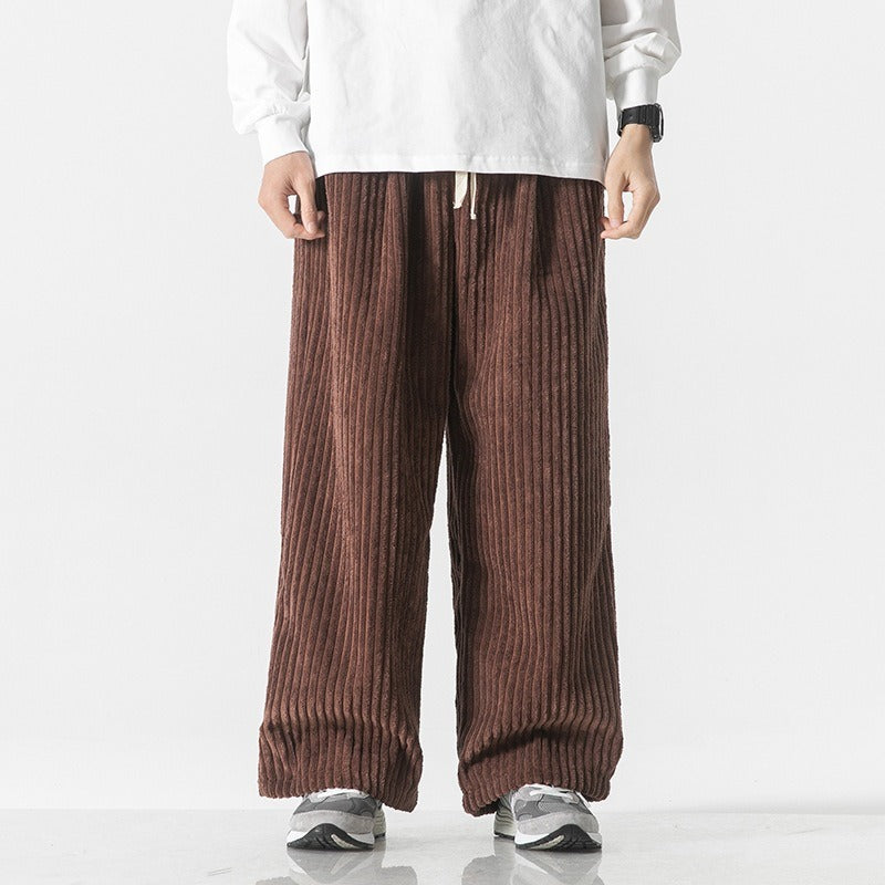 Herren Cordhose Mit Relaxed Fit Und Tapered Leg