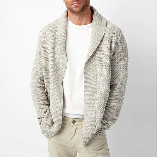 Tom Hollinger | Men's wool knit cardigan sweater