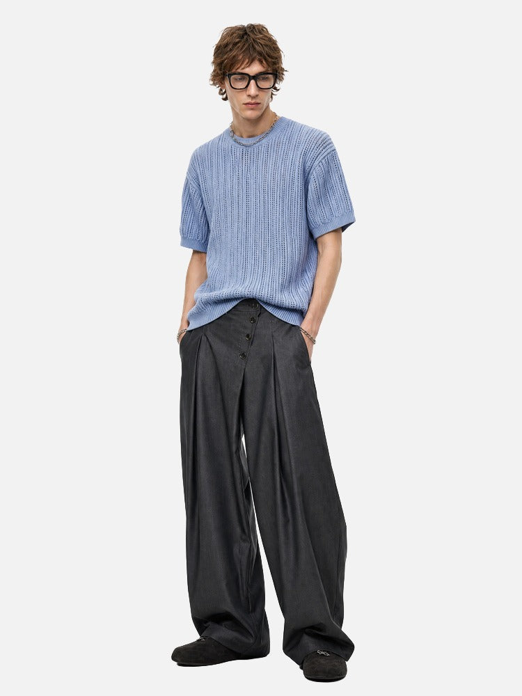 Damen Stricktop aus offenem Strick für sommerliche Outfits