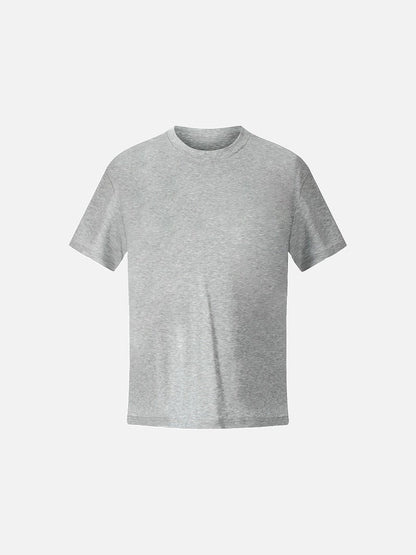 Herren T-Shirt Mit Kleinem Logo Schwarz