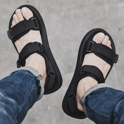 Herren Outdoor Sandalen Leichtgewicht Weiches Gewebe Rutschfest