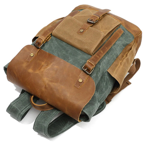 Tom Hollinger |  Canvas Rucksack im Vintage-Stil für Herren