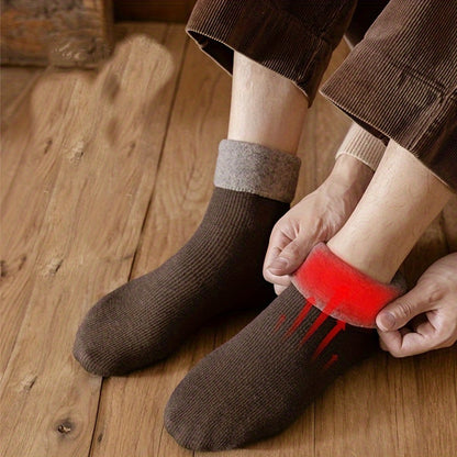 thermal fleece socks for men