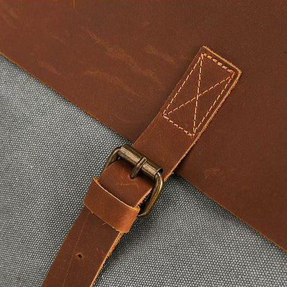Tom Hollinger |  Leinwand Vintage Quadratischer Rucksack