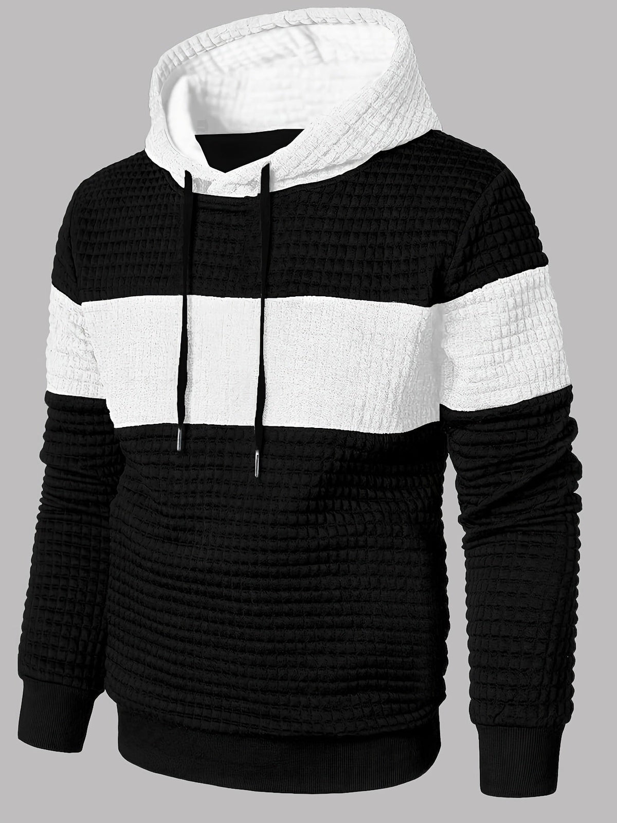 Bequemer Herren-Kapuzenpullover mit Farbverlauf für den Alltag