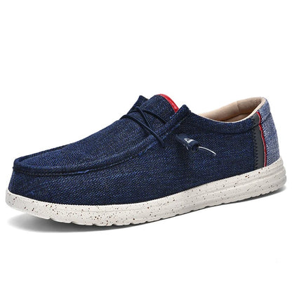 Tom Hollinger | Bequemer Denim-Slipper mit Kontrastdetails