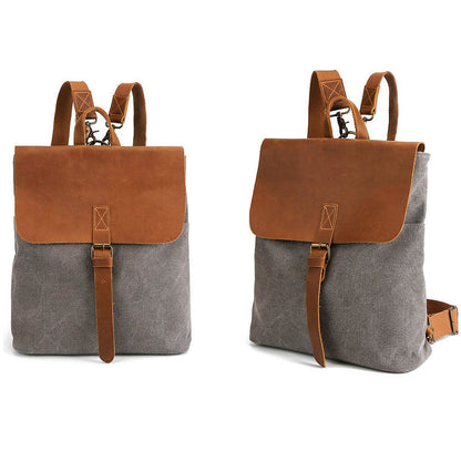 Tom Hollinger |  Leinwand Vintage Quadratischer Rucksack