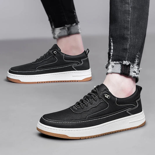 Tom Hollinger | Urban drop leather sneakers for men