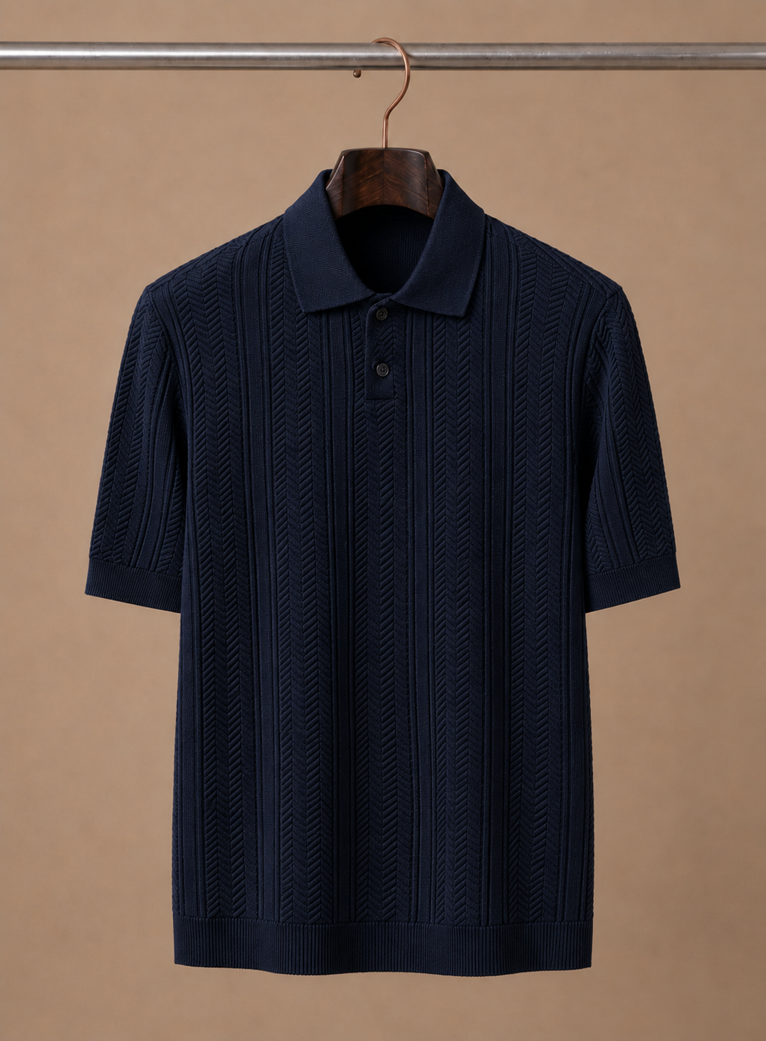 Tom Hollinger | Herren Slim Fit Atmungsaktives Sommer Polohemd
