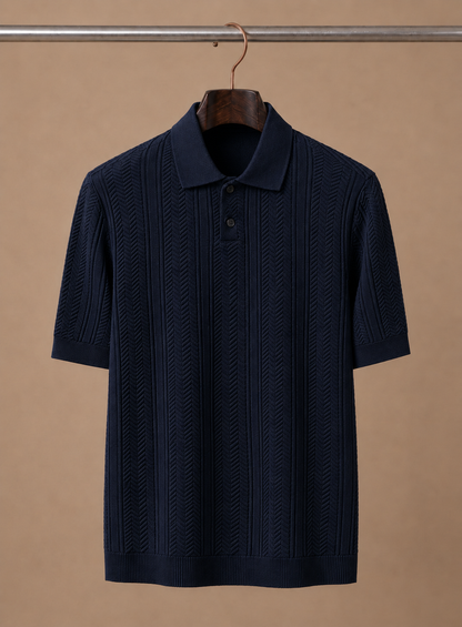Tom Hollinger | Herren Slim Fit Atmungsaktives Sommer Polohemd