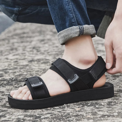Herren Outdoor Sandalen Leichtgewicht Weiches Gewebe Rutschfest