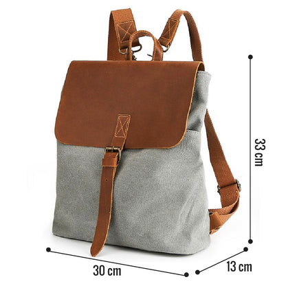 Tom Hollinger |  Leinwand Vintage Quadratischer Rucksack