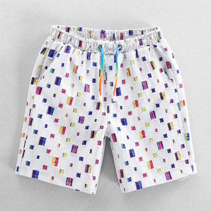 Tom Hollinger |  Herren Shorts Aus Baumwollmischung Mit Kordelzug