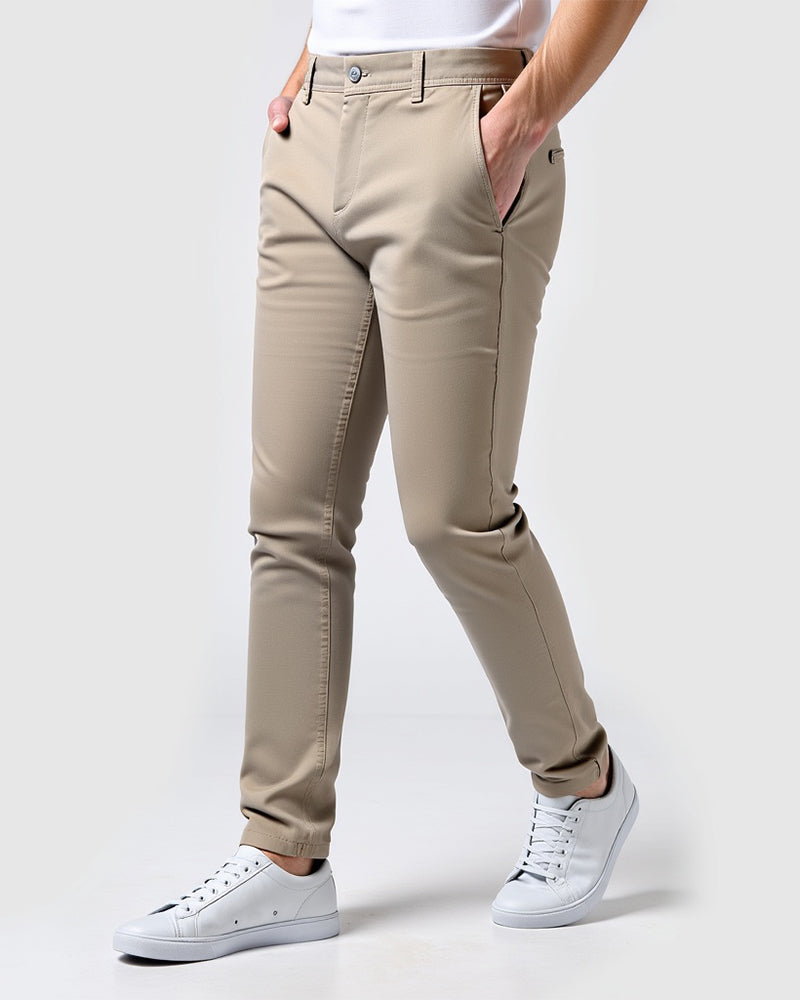 Herren Chinohose Slim Fit Für Alltag Und Büro