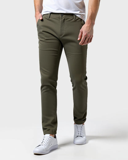 Herren Chinohose Slim Fit Für Alltag Und Büro