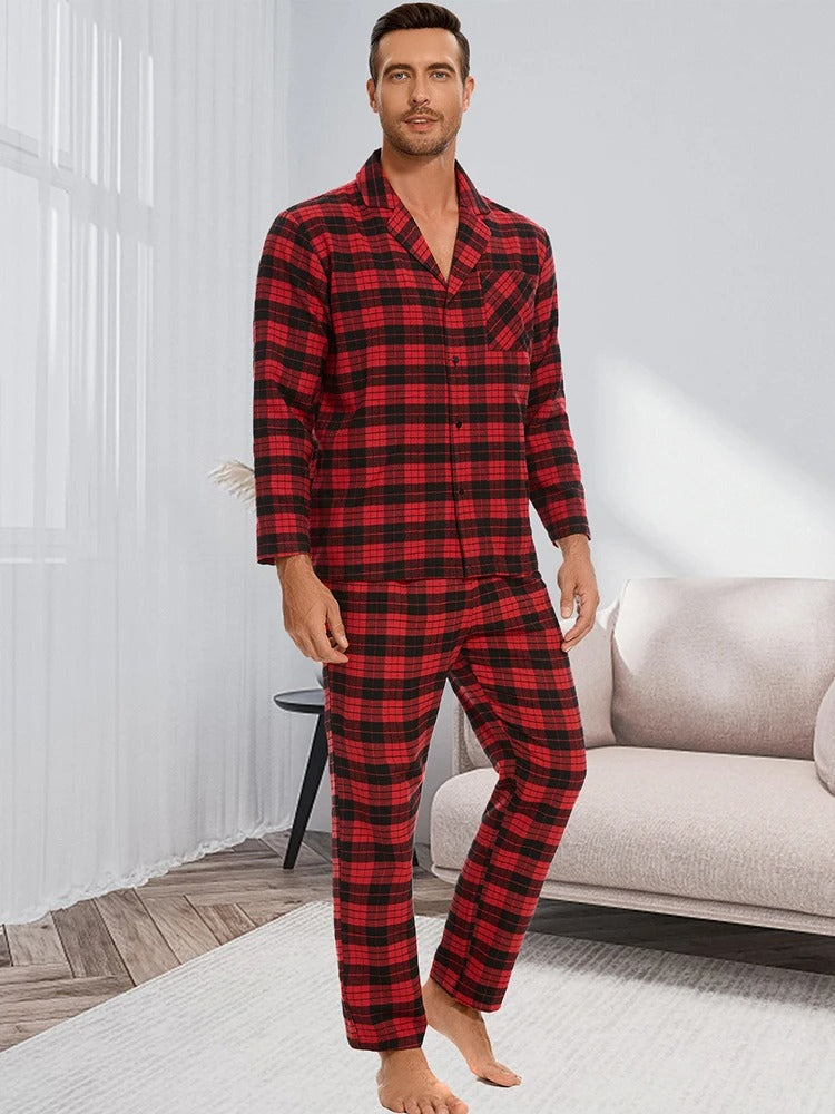 Tom Hollinger | Classic caro pajama set