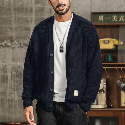 Tom Hollinger | Men's knitted cardigan sweater
