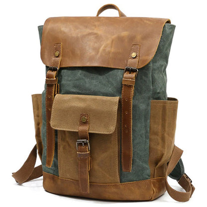 Tom Hollinger |  Canvas Rucksack im Vintage-Stil für Herren