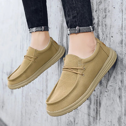 Tom Hollinger | Freizeit-Slipper aus Canvas mit Flexsohle