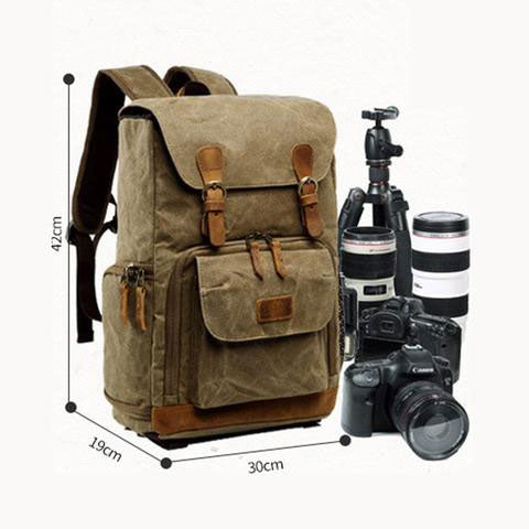Tom Hollinger |  Canvas Vintage Fotografie Rucksack