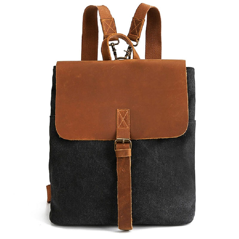 Tom Hollinger |  Leinwand Vintage Quadratischer Rucksack
