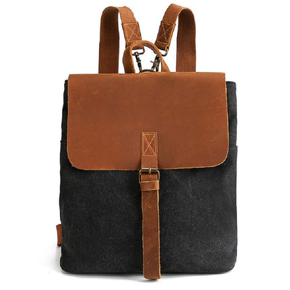 Tom Hollinger |  Leinwand Vintage Quadratischer Rucksack