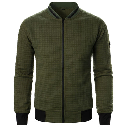Herren Strickpullover mit Reißverschluss