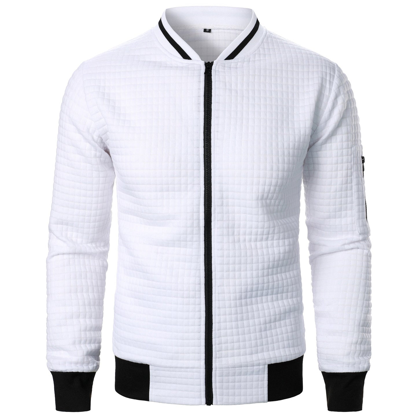 Herren Strickpullover mit Reißverschluss