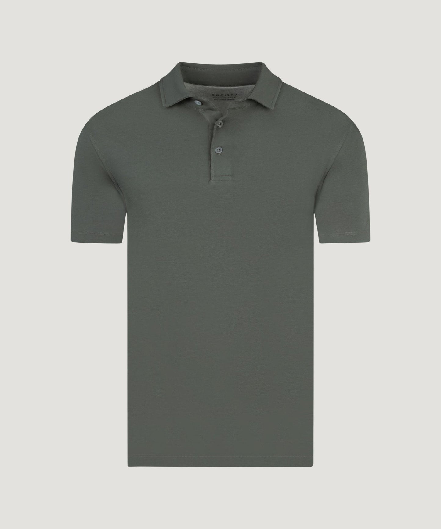 Herren-Poloshirt Regular Fit in Rückansicht