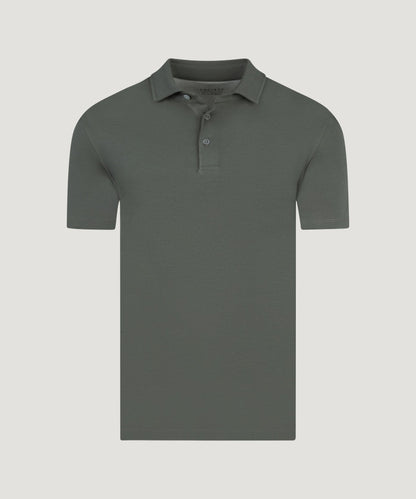 Herren-Poloshirt Regular Fit in Rückansicht