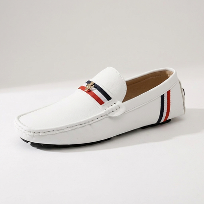 Herren Loafer Mit Streifenmuster Slip On