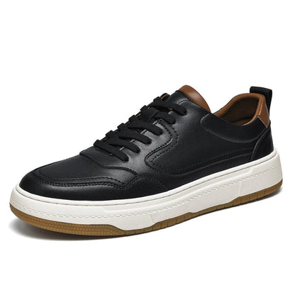 men's leather casual shoes