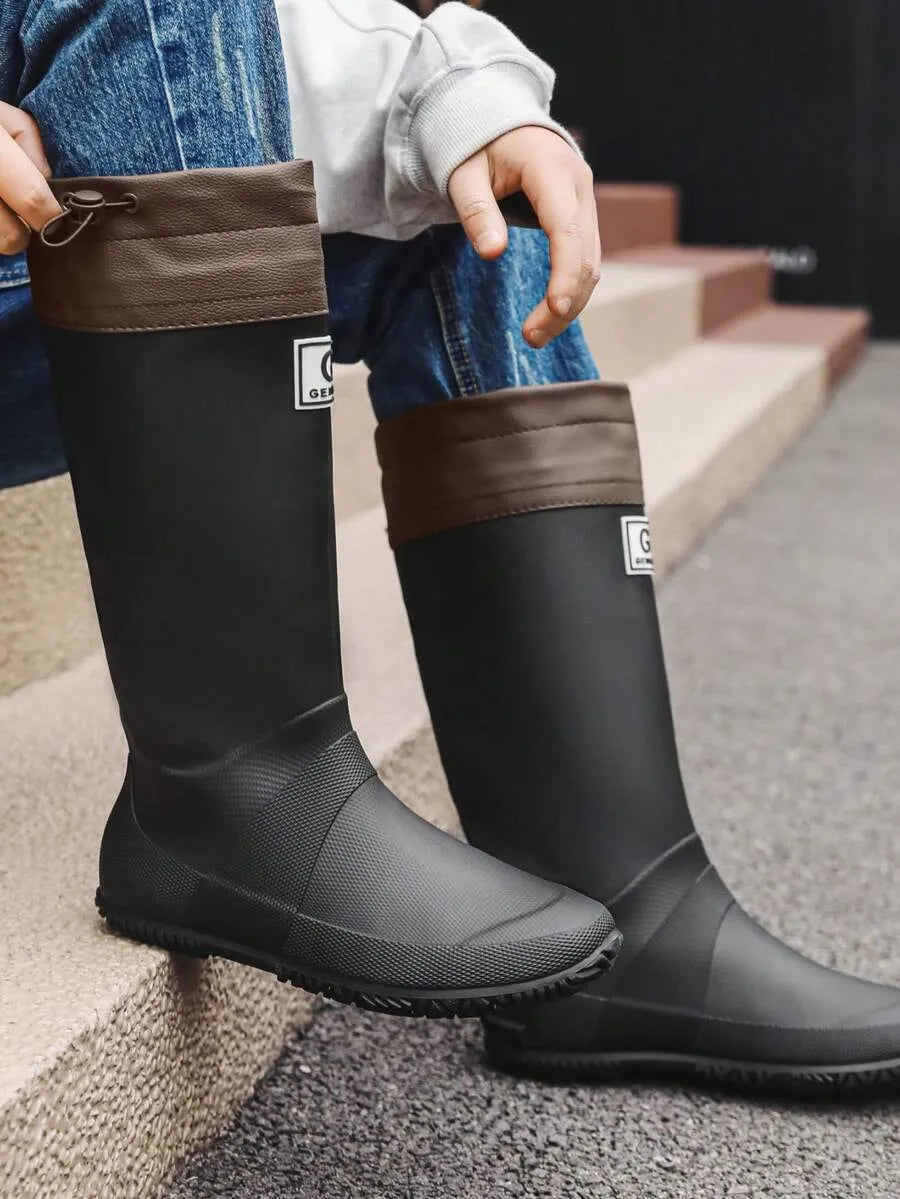 Men's Tall Rubber Rain Boots