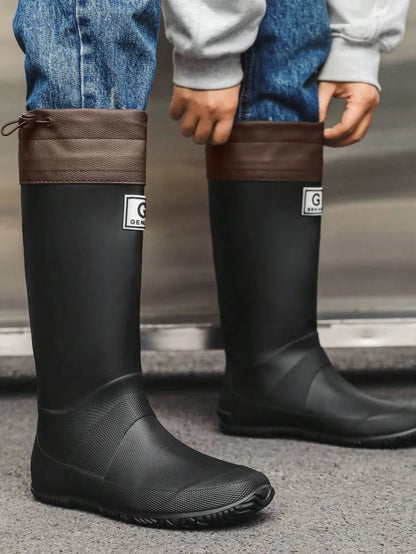 Men's Tall Rubber Rain Boots