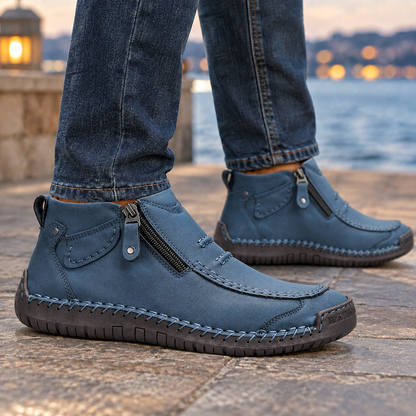 Strukturierte Stiefeletten als vielseitige Alltagsschuhe