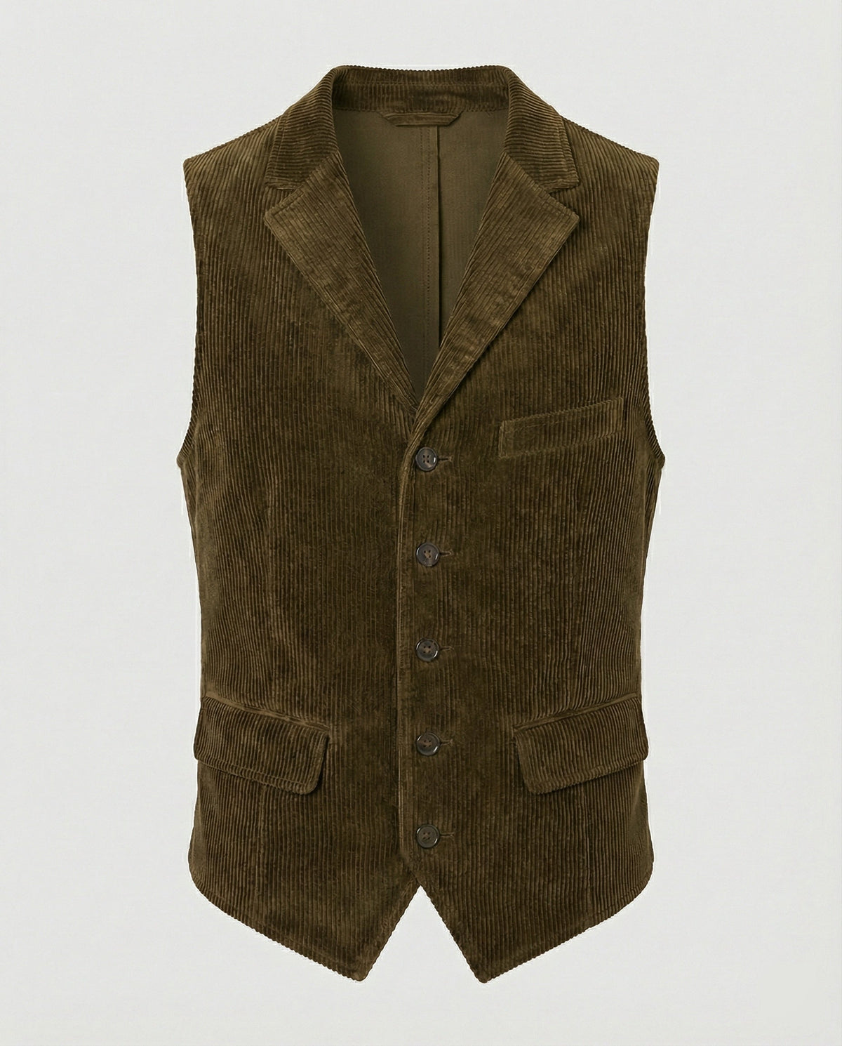 Herren-Cordweste als vielseitiges Kleidungsstück für gepflegte Looks