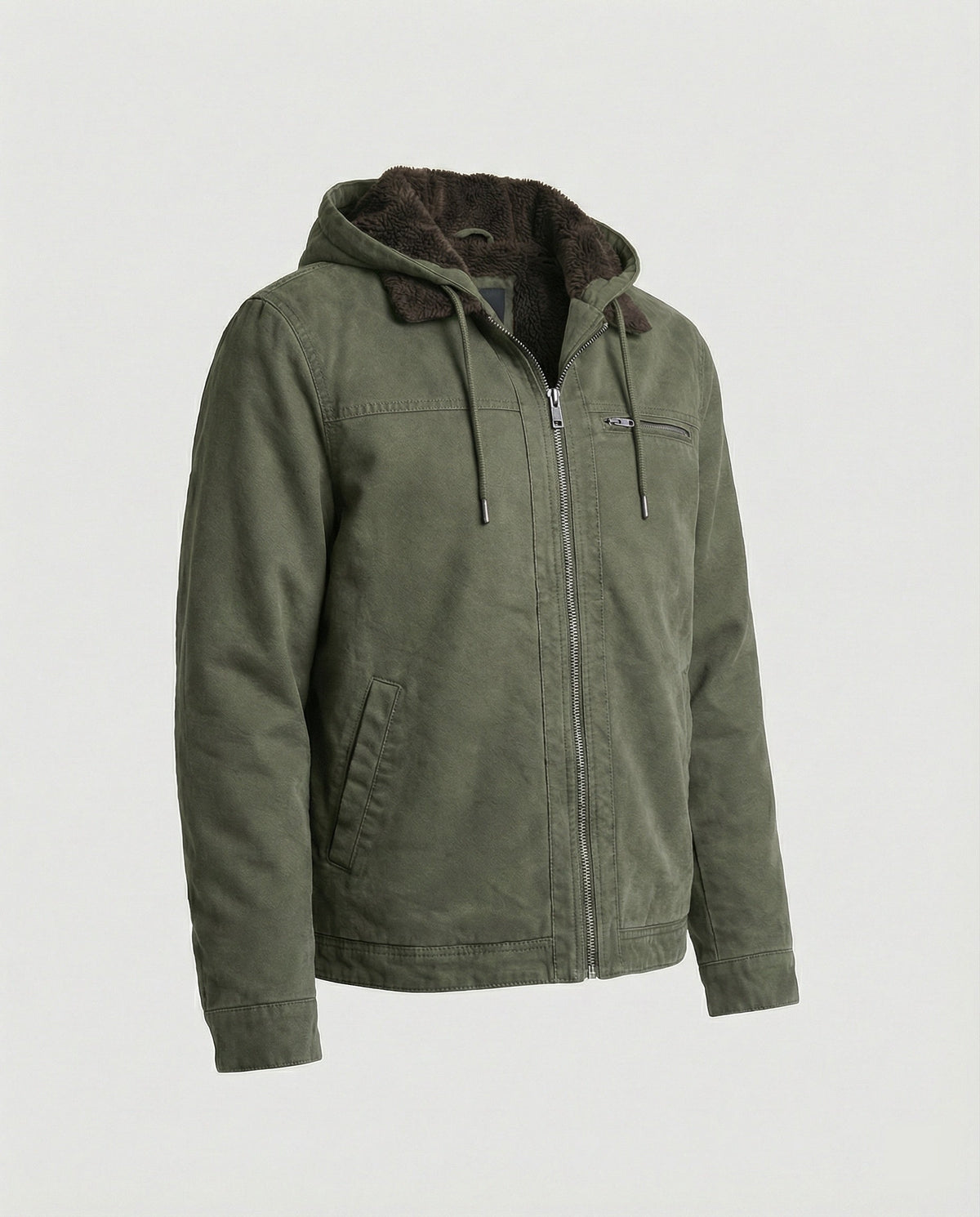 Men's Lightweight Outdoor Jacket with Zipper
