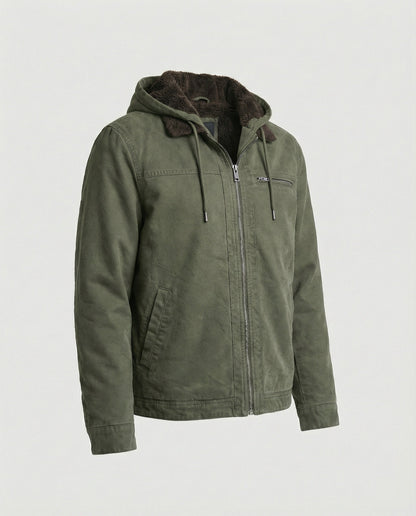 Men's Lightweight Outdoor Jacket with Zipper