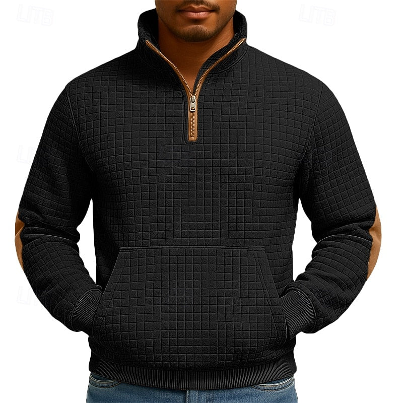 Herren-Troyer-Sweatshirt als vielseitiger Begleiter für lässige Alltagslooks