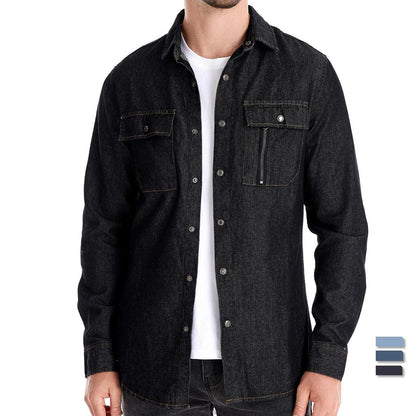 Tom Hollinger | Men's cotton jeans shirt