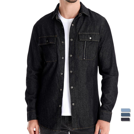 Tom Hollinger | Men's cotton jeans shirt