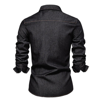 Tom Hollinger | Men's cotton jeans shirt