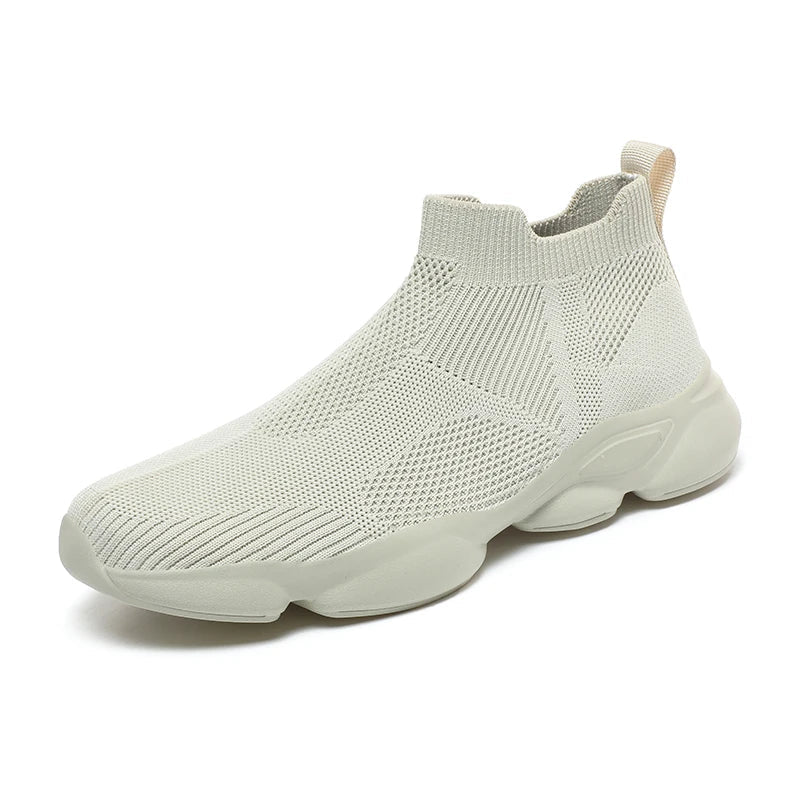 Schwarze Herren High-Top-Sneakers mit modernem, sportlichem Look