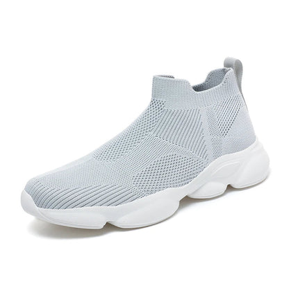 Herren Sock-Sneakers in Schwarz im urbanen High-Top-Design