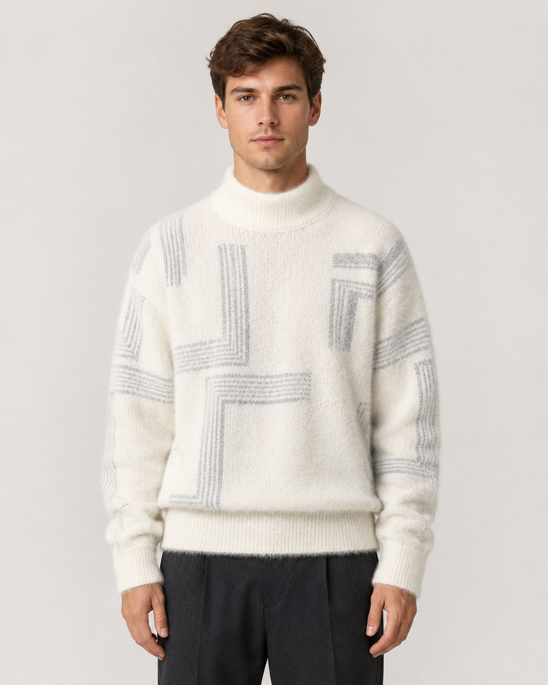 Vielseitiger Herrenpullover für warme Freizeit- und Alltagslooks