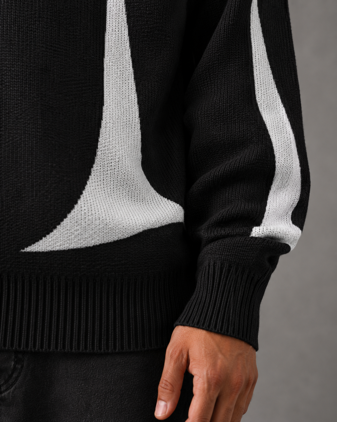 Herrenpullover mit Grafik für lässige Streetwear-Looks