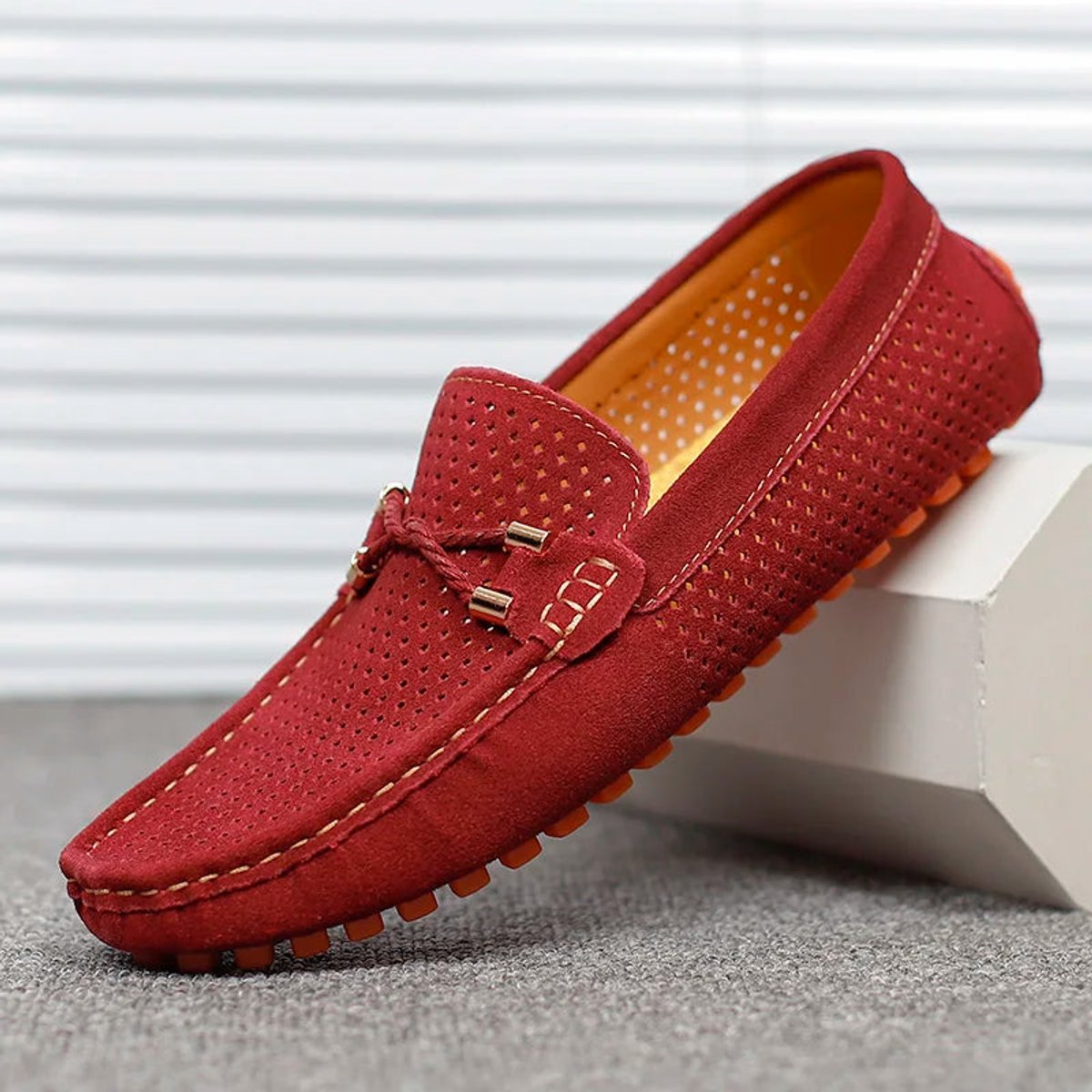 Herren-Loafer mit bequemer Passform und runder Zehenpartie