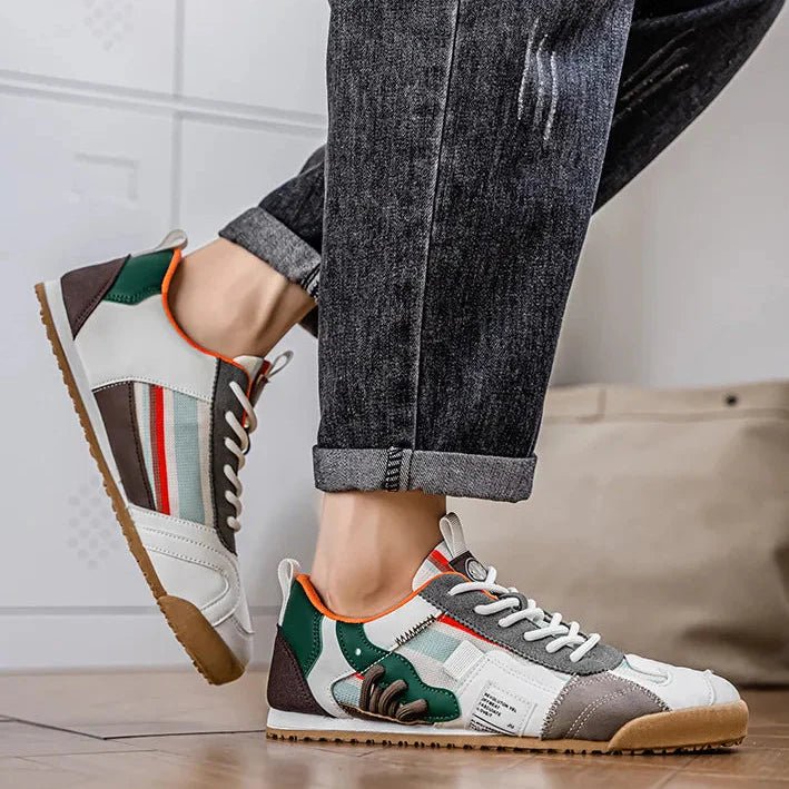 Profilsohle des Herren-Trail-Sneakers für sicheren Halt