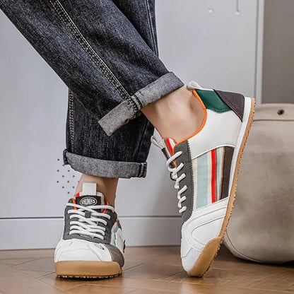 Herren-Trail-Sneaker mit Schnürung und atmungsaktivem Mesh